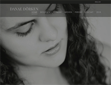 Tablet Screenshot of danae-doerken.com